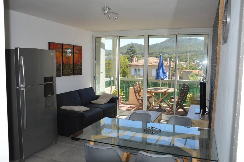 Le Sof Paradis Grand T2 Sur La Plage Des Lecques Saint-Cyr-sur-Mer Exteriör bild